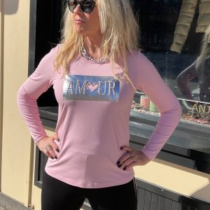Amour Pink Long Sleeve